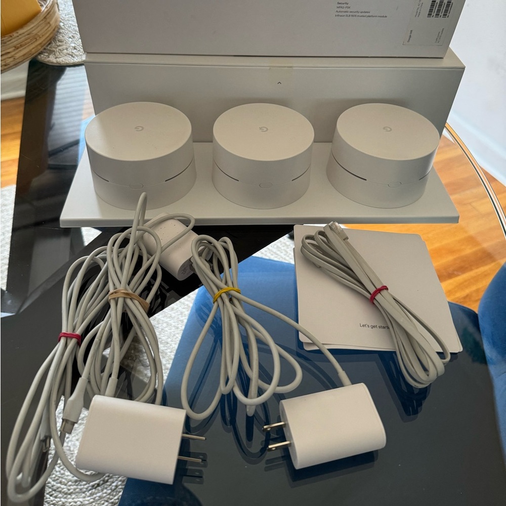 Google Nest WiFi System 3-Pack Model NLS-1304 (White)